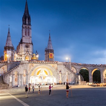 Lourdes by air from Stansted